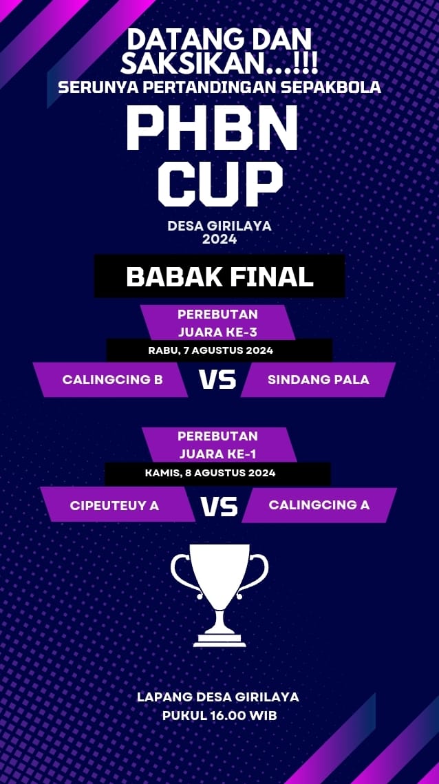 PHBN CUP DESA GIRILAYA BABAK F...