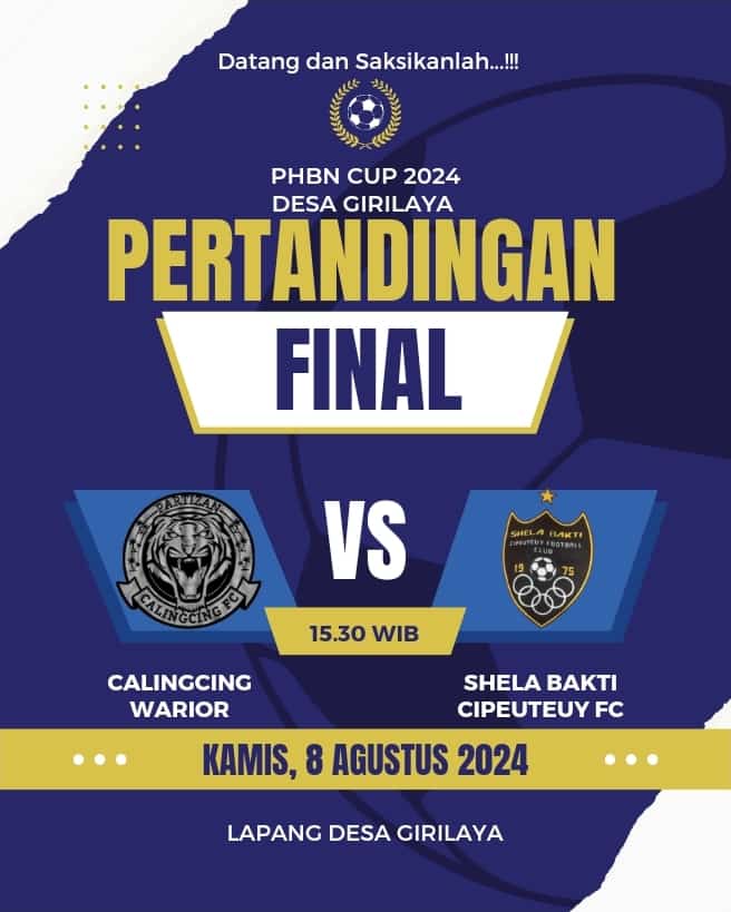 PERTANDINGAN FINAL PHBN CUP 20...